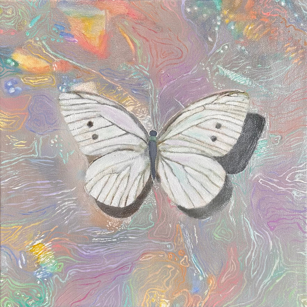 “Iridescent Soul” Original Oil Painting